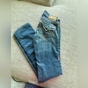 True Religion Women's Boot Cut Jeans - Classic Blue